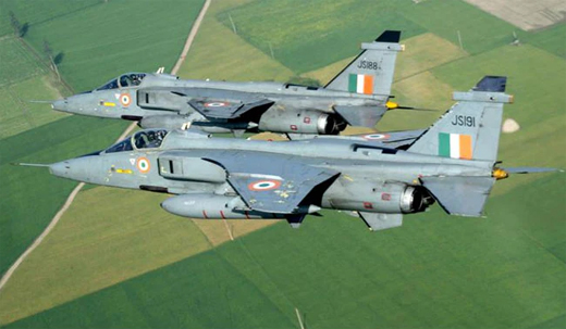 Jaguar fighter jet